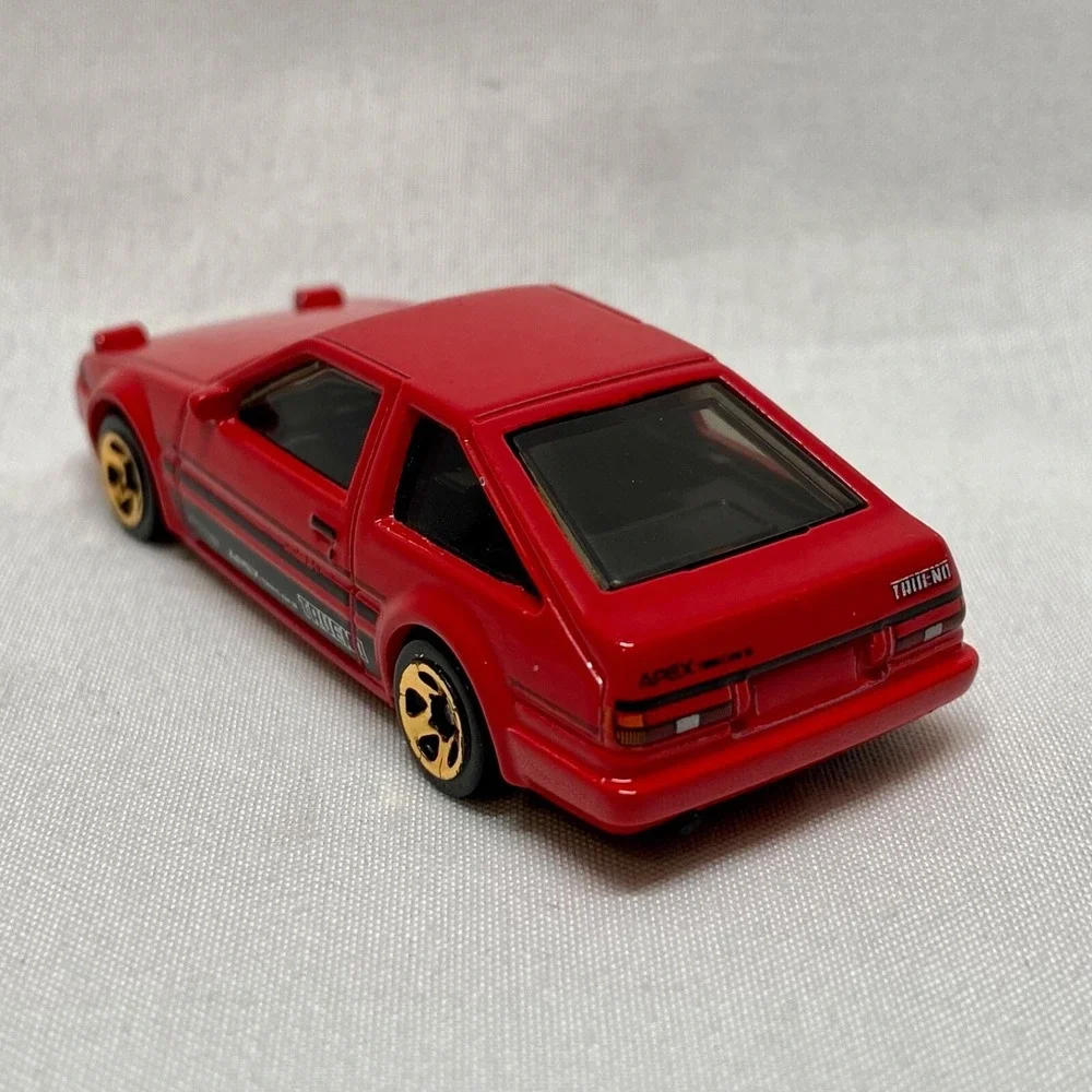 Hot Wheels Toyota AE86 Trueno Red 1:64 Die-cast Model Car‎ Loose EUC 2021
